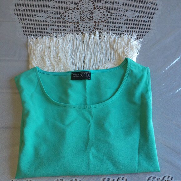 Light Green tank top- DressCode size: L - Picture 4 of 4